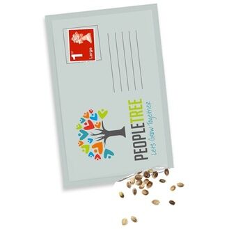 Budget Branded Promotional Gloss Seed Packets - Large