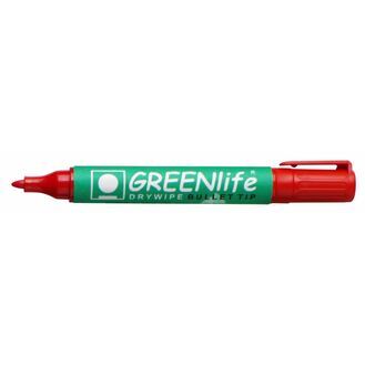 Greenlife Dry Wipe Bullet Tip Marker - Pack Of 10