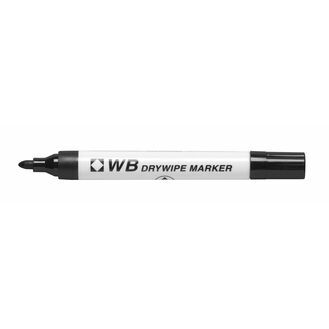 Wb Dry Wipe Bullet Tip Marker - Pack Of 4