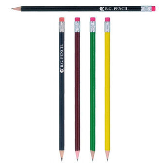 Bg Pencils With Pink Eraser