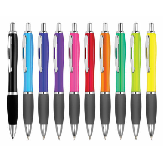 Image Curvy Colour Retractable Pen