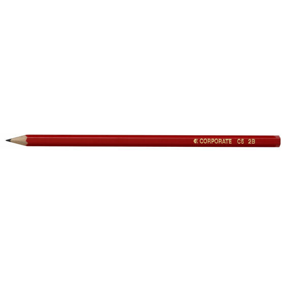 Corporate Graded Woodcase Pencil C5 2B - Pack Of 12