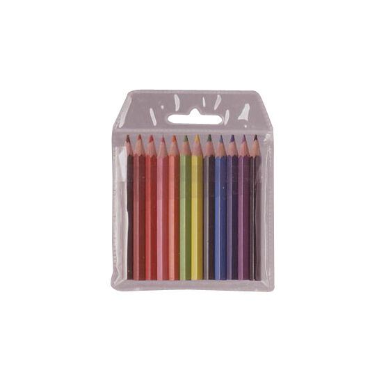 Colourworld Half Size Pencils - Pack Of 12 (mixed)
