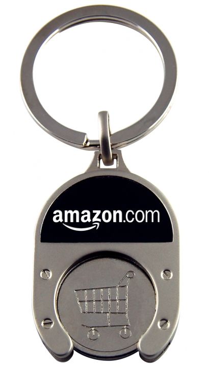 Trolley Coin Keyring