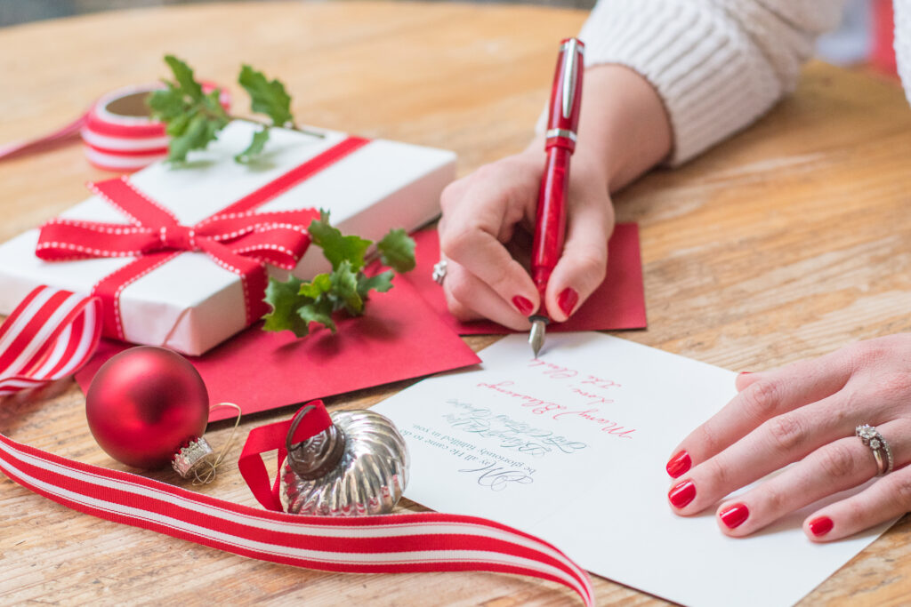 writing memorable holiday cards