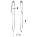NAUTIC BLACK BALL PEN  / TOUCH additional 2