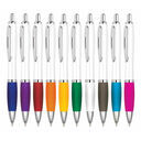 Image Curvy White Retractable Pen additional 1