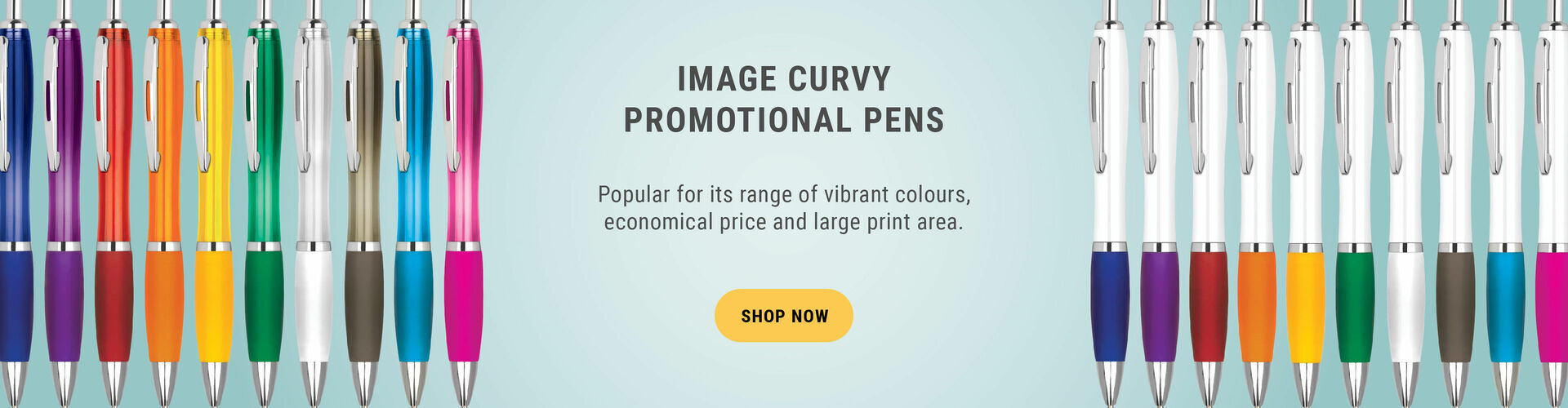 Image curvy promotional pens