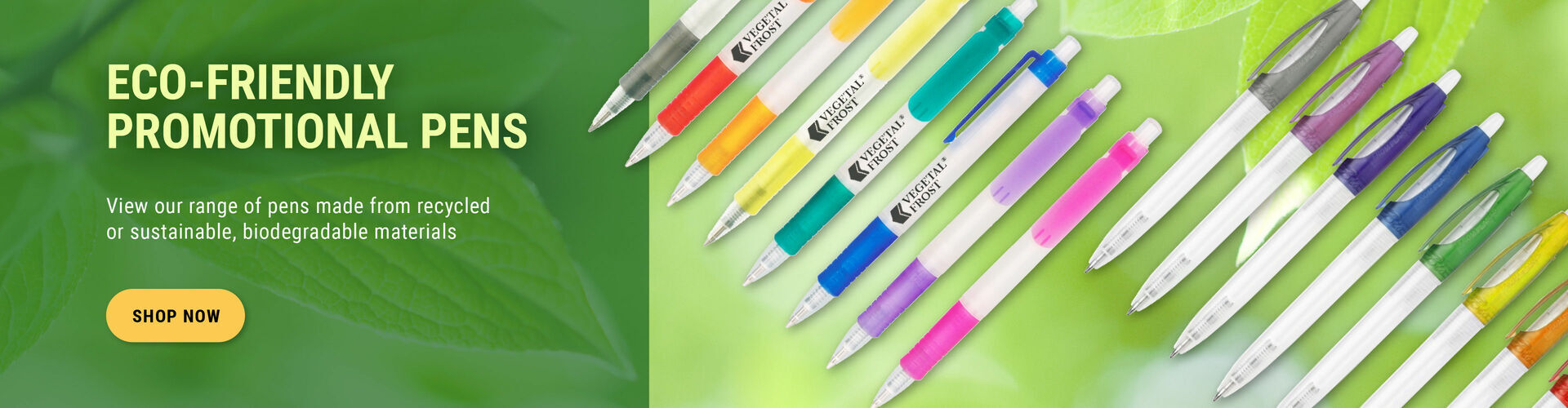 Eco friendly pens