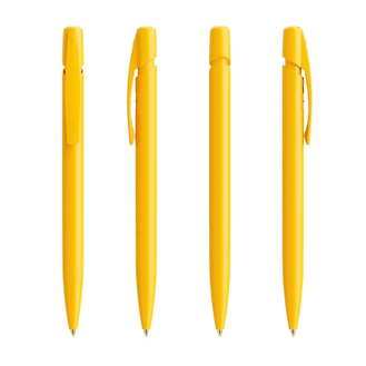 BIC® Media Clic ballpen Coloured Barrels Screen Printing