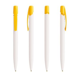 BIC® Media Clic Ecolutions® ballpen White Barrel DIGITAL Printing
