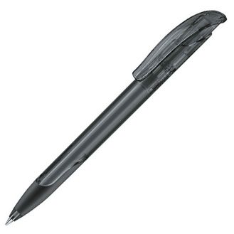 Challenger Soft Grip Clear Retractable Pen