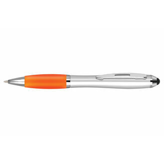 Image Curvy Silver i-Argent Retractable Stylus Pen