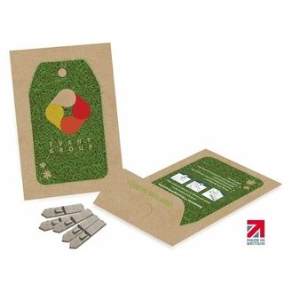 Promotional Branded Kraft Paper Seed Packet Envelopes - Medium