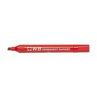 Wb Permanent Chisel Tip Marker - Pack Of 10