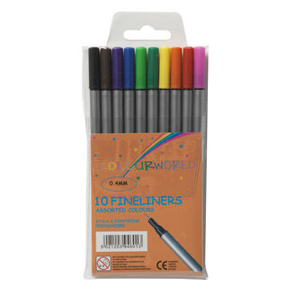 Colour World Fineliner Children's Marker - Pack Of 10