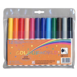 Colourworld Conical Children's Marker - Pack Of 144