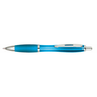 Image Curvy Clear Retractable Pen