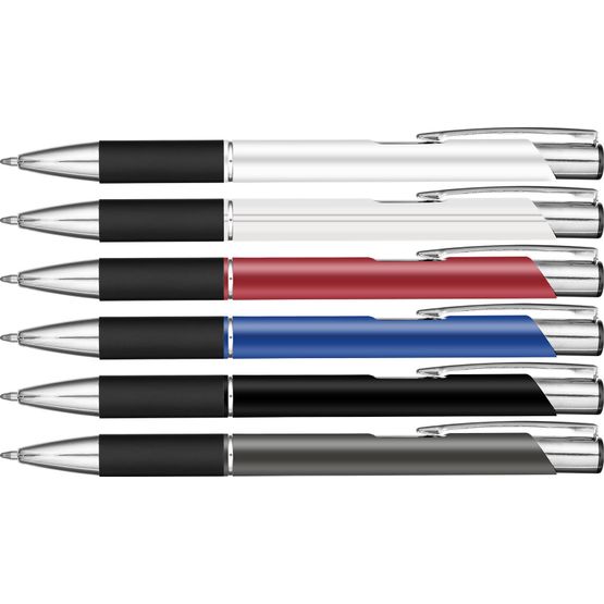 Electra Satin Grip Ballpen - Engraved