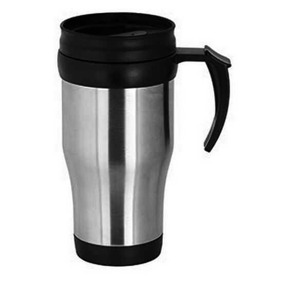 Tour Travel Mug Silver