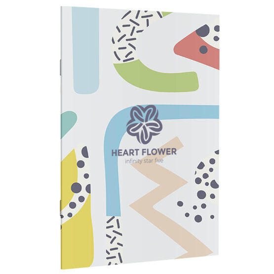 genie Notebook - A6 - Saddle Stitched with Squared Corners &amp; Pen Loop