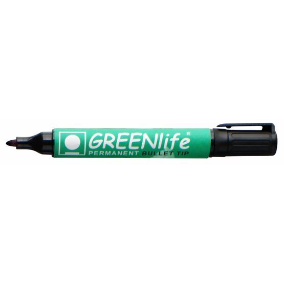 Greenlife Permanent Bullet Tip - Pack Of 10