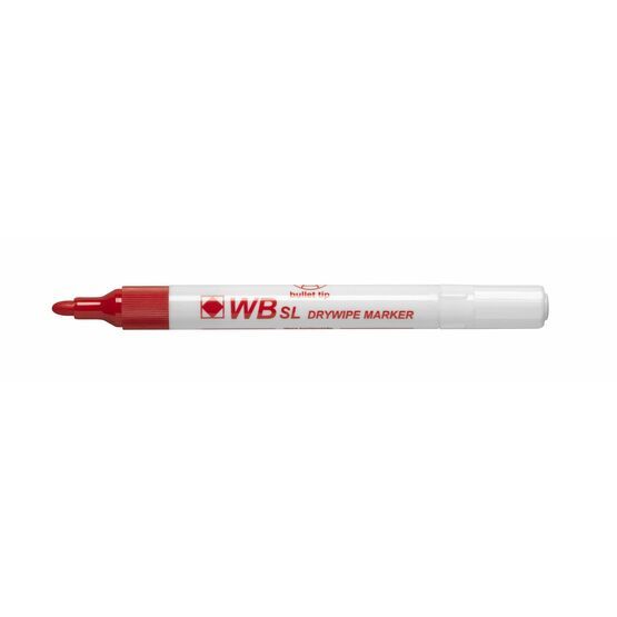 Wb Sl Dry Wipe Bullet Tip Marker - Pack Of 10