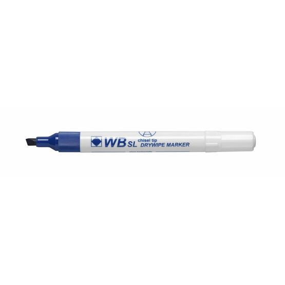 Wb Sl Dry Wipe Chisel Tip Marker - Pack Of 10