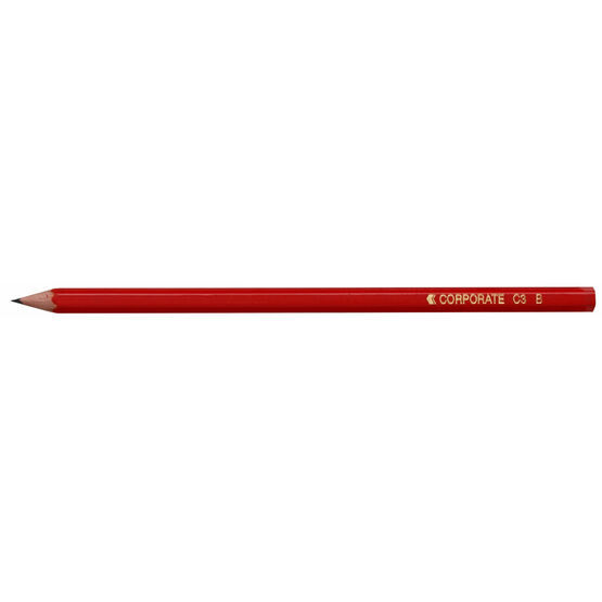 Corporate Graded Woodcase Pencil C3 B - Pack Of 12