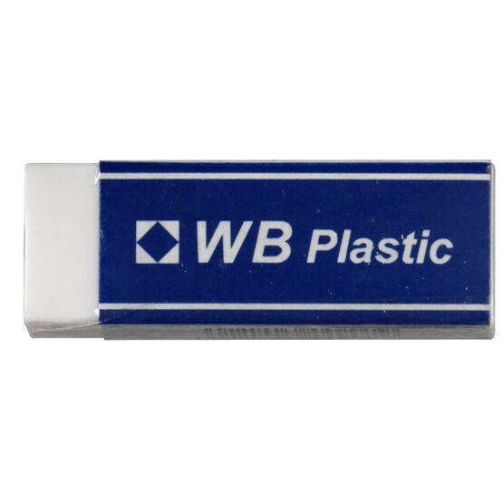 Wb Plastic Eraser &amp; Sleeve - Pack Of 20